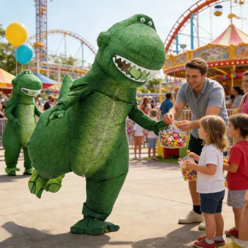 Inflatable Dinosaur Costume Parade Adult Character Cosplay 1