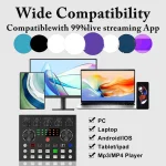 Podcast Equipment Bundle with BM800 Microphone and V8 Sound 4 | PricZone