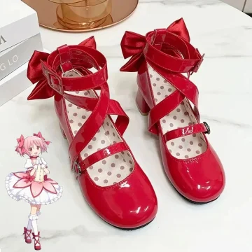 Anime Puella Magi Madoka Magica Kaname Cosplay Shoes Girls 1 | PricZone