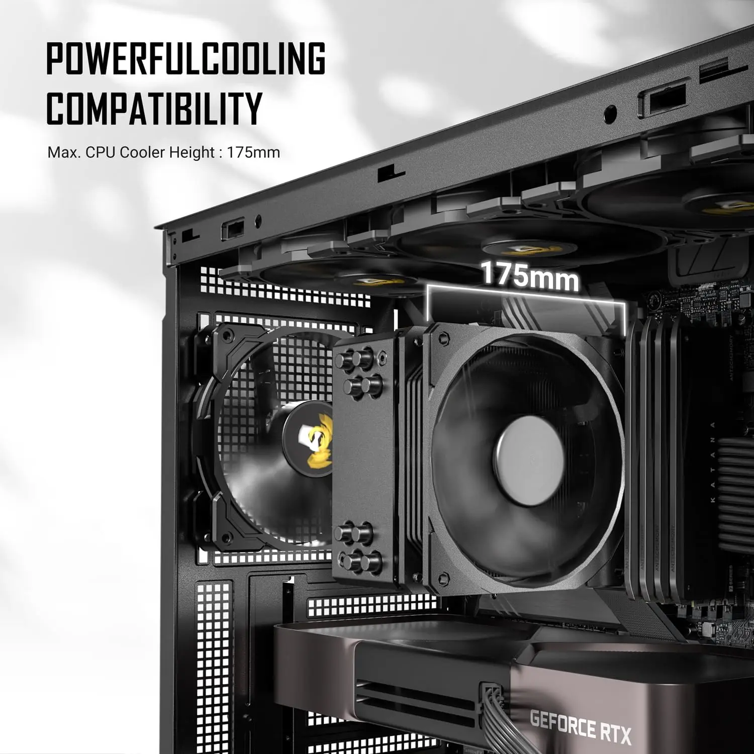 MidTower Atx PC Case with 4 Pwm Fans Dual Mesh Intake 6 | PricZone Mid Tower Atx PC Case with 4 Pwm Fans Dual Mesh Intake 6 | PricZone