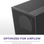 Compact Atx Mid Tower PC Gaming Case with High Airflow 2 5 | PricZone