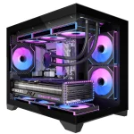 Micro Atx Gaming PC Case with 270° View Tempered Glass 1 | PricZone