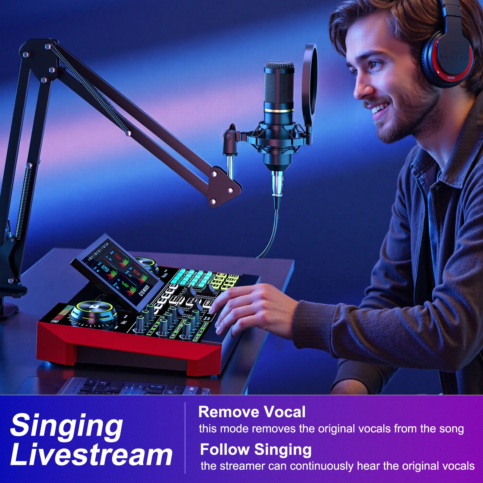 Live Streaming Sound Card for Computer and Mobile Phone 5 | PricZone Live Streaming Sound Card for Computer and Mobile Phone 5 | PricZone
