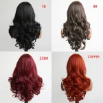 Romance Wave High Layer Loose Curl Synthetic Wig with Bangs 5 | PricZone