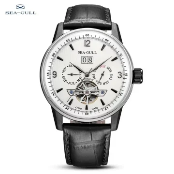Seagull Men Automatic Watch Fashion Hollow Flywheel 1