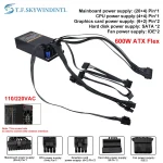 Mini Itx Computer Case with Flex Atx 600W Psu USB 30 5 | PricZone