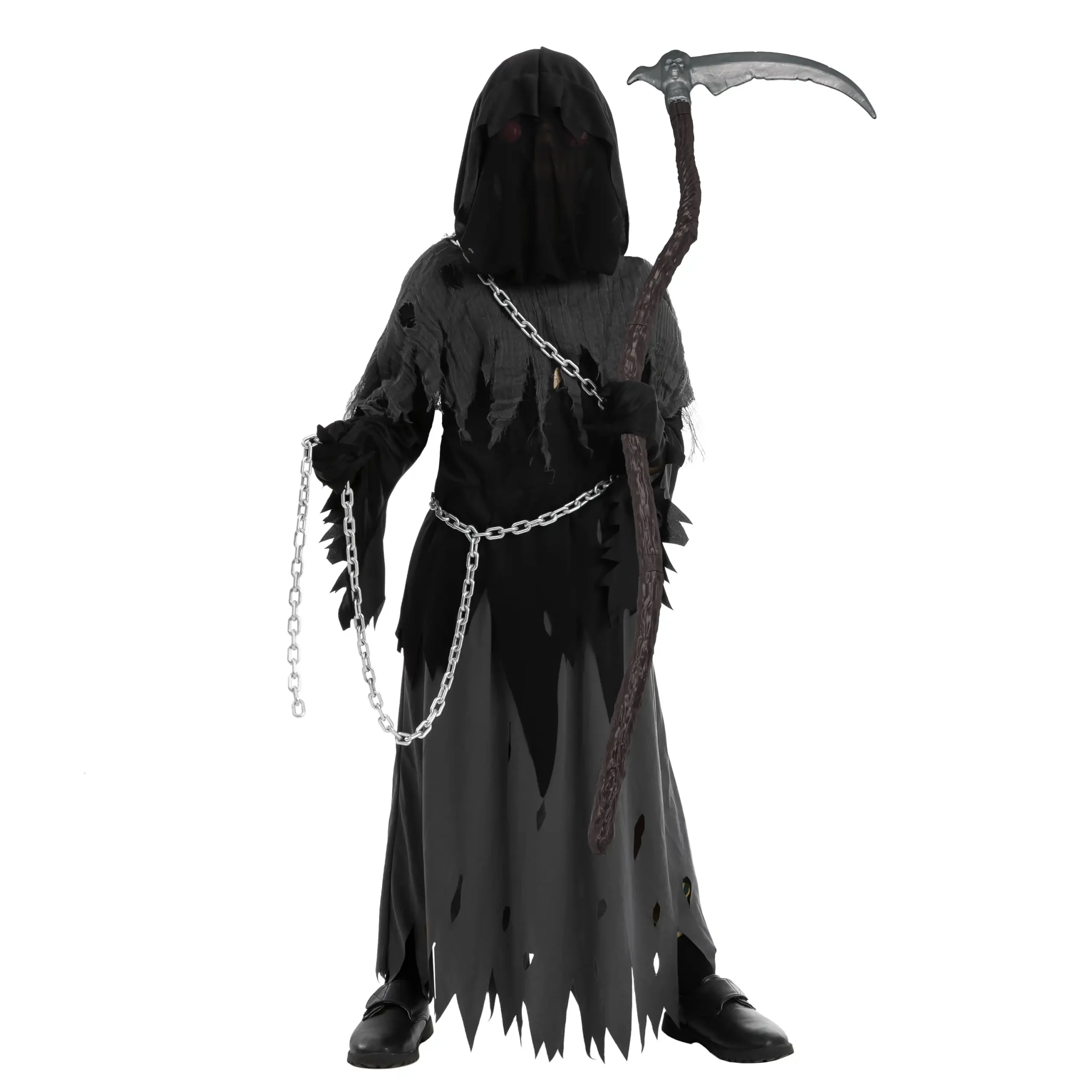 Joyfy Child Glowing Eyes Grim Reaper Costume Phantom 5 | PricZone Joyfy Child Glowing Eyes Grim Reaper Costume Phantom 5 | PricZone