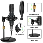 Live Sound Card Audio Mixer Podcast Equipment Bundle 5 | PricZone