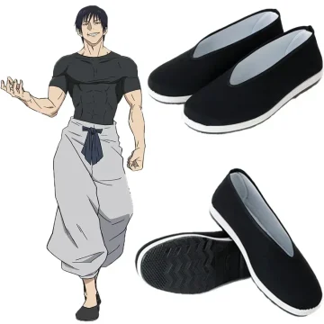 Game Jujutsu Kaisen Toji Fushiguro Cosplay Shoes for Men 1