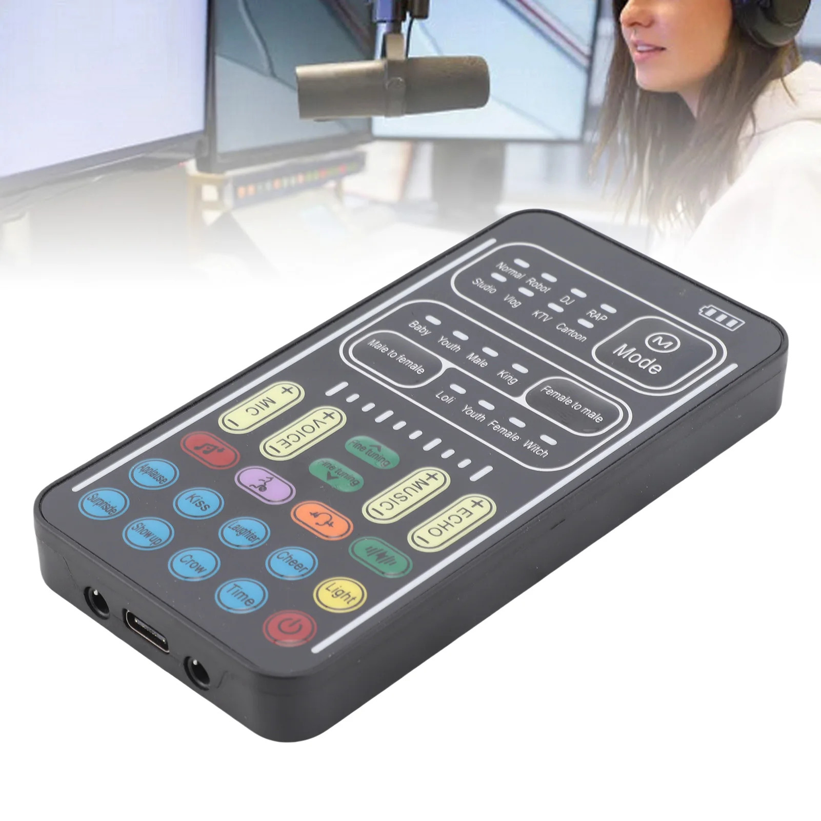 I9 Voice Changer Sound Card RealTime Transformation 1 | PricZone I9 Voice Changer Sound Card Real Time Transformation 1 | PricZone