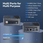 Morefine M9 Pro PC with 13Th Gen Core I5 1340P 16Gb Ddr4 4 | PricZone