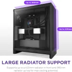 Mid Tower Atx Airflow PC Case with Pre Installed Fans 5 | PricZone