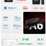 Firebat A6 Mini PC AMD R7 7735HS 16GB 512GB 2 | PricZone