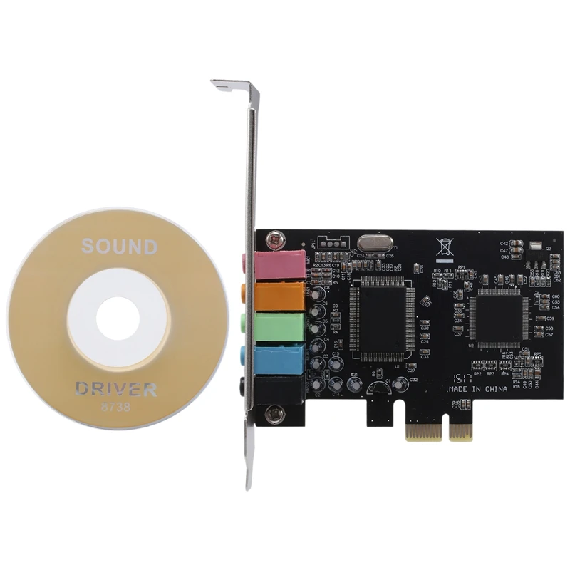 1 Internal Sound Card for 10 with Low Profile Bracket 3D 4 | PricZone 1 Internal Sound Card for 10 with Low Profile Bracket 3D 4 | PricZone