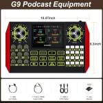 G9 DJ Podcast Equipment Live Sound Card for StreamingAudio 6 | PricZone