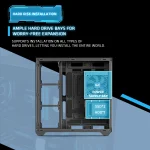 Yeah Magic Sword V 270° Column Free Panoramic View Atx PC 4 | PricZone