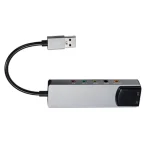 USB External Sound Card Fiber Optic SPDIF 3 Terminal 51 3 | PricZone