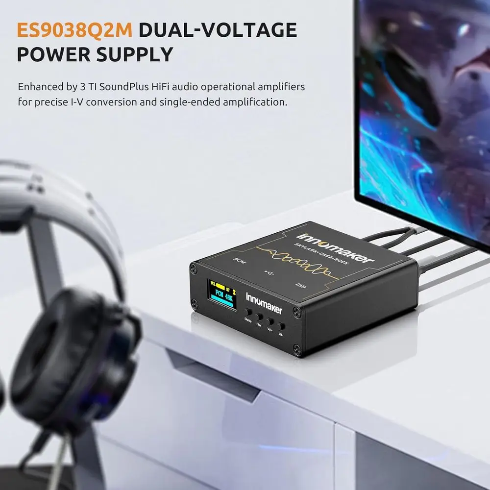 HighResolution DacAmp with 35MmXLR Outputs Es9038Q2M 5 | PricZone High Resolution DacAmp with 35MmXLR Outputs Es9038Q2M 5 | PricZone