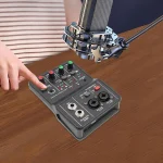 Channel Compact Audio Mixer with 48V Phantom Power Portable 3 | PricZone