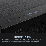 Mid Tower E Atx Case with 3 Argb Fans Dual Tempered Glass 6 | PricZone