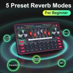 Audio Mixer with Bluetooth Soundboard To Play Music 3 | PricZone