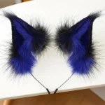 Cute Cat Ear Hair Band for Girls Adorable Faux Fur Animal 5 | PricZone