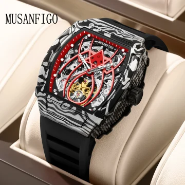 Musanfigo Spider Hollow Out Design Luminous Silicone Strap 1 | PricZone