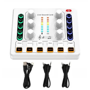 M8 Audio Sound Card Body Versatile Effects Podcast 1 | PricZone