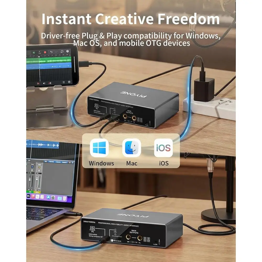 Dual-Channel 24-Bit/192Khz Audio Interface 11
