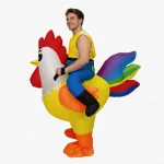 Ride On Rooster Inflatable Costume Mascot Parade Adult 6 | PricZone Ride On Rooster Inflatable Costume Mascot Parade Adult 6 | PricZone