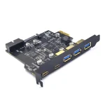 PCIe USB 32 Gen1 5 Port Expansion Card 4 | PricZone