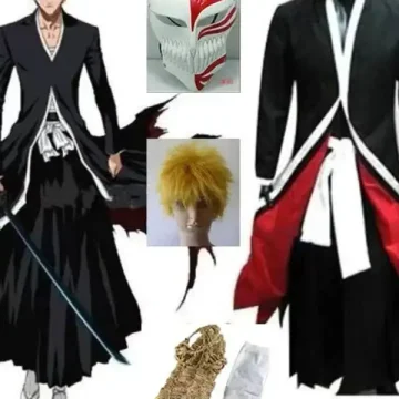 Bleach Ichigo Kurosaki Bankai Hollow Mask Wig 1 | PricZone