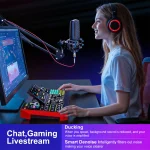 Studio Audio Mixer Sound Card with Microphone Kit 12 5 | PricZone Studio Audio Mixer Sound Card with Microphone Kit 12 5 | PricZone