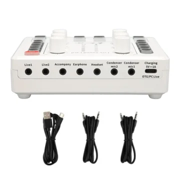 M8 Audio Sound Card Body Versatile Effects Podcast 2