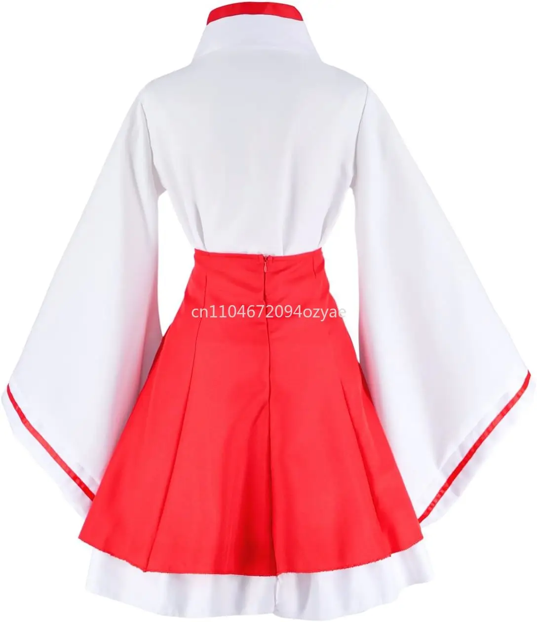 Japanese Red and White Kimono Fox Cosplay Costume 2 | PricZone Japanese Red and White Kimono Fox Cosplay Costume 2 | PricZone