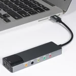 USB External Sound Card Fiber Optic SPDIF 3 Terminal 51 4 | PricZone