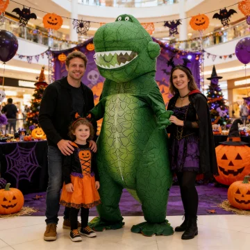 Inflatable Dinosaur Costume Parade Adult Character Cosplay 2
