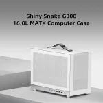 White Micro Atx Gaming PC Case 168L Compact Build Supports 2 | PricZone