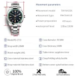 Pagani Design New Z Blue Men Mechanical Watches 6 | PricZone