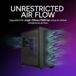 Micro ATX PC Case with High Airflow Tempered Glass Type C 6 | PricZone