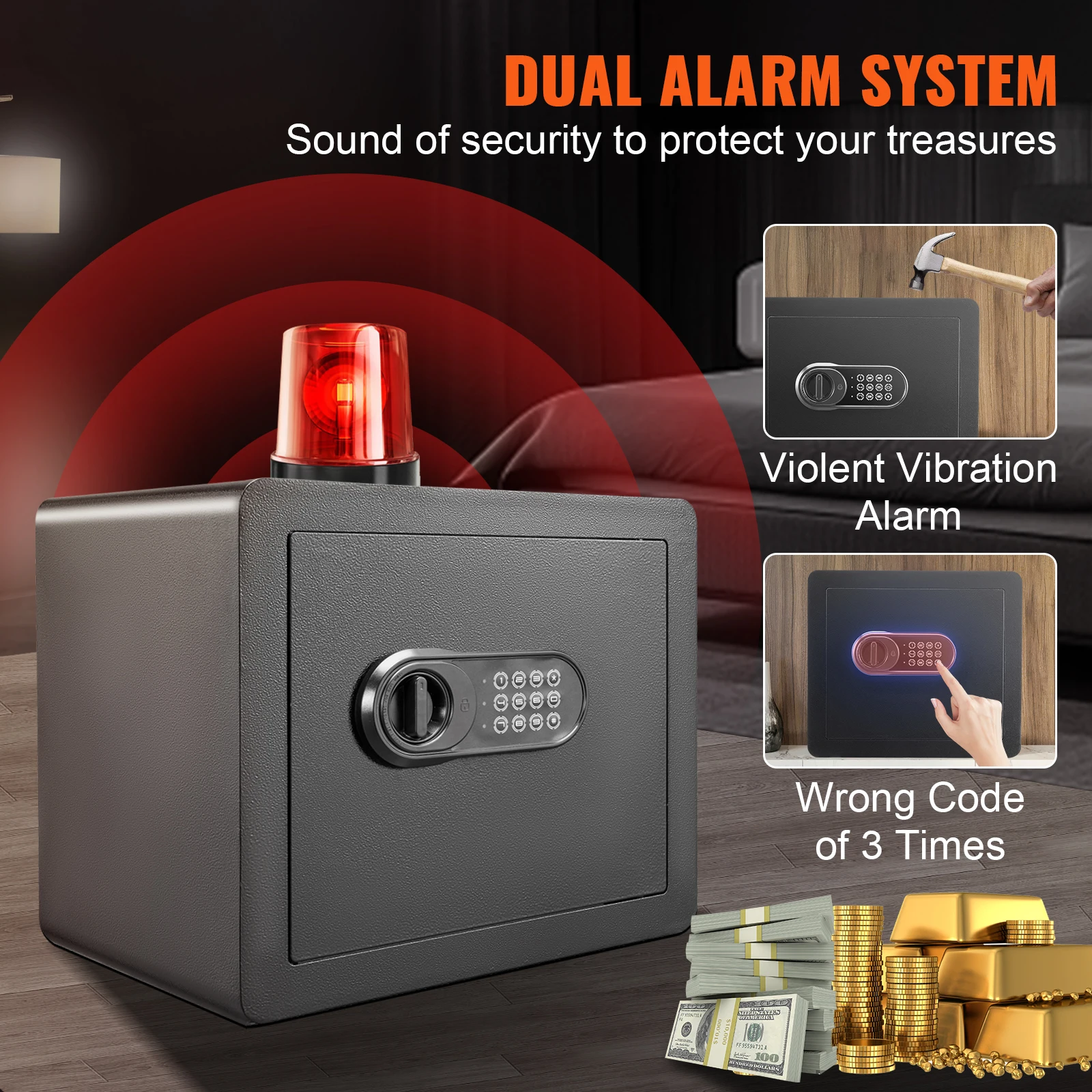Electronic Safe Deposit Box with Digital Access 5 | PricZone Electronic Safe Deposit Box with Digital Access 5 | PricZone