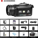 4K Video Camera with 18X Digital Zoom and 64MP Resolution 6 | PricZone