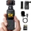 5K Body Camera with 270° Rotating Lens and External Mic