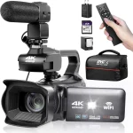 4K Video Camera with 18X Digital Zoom and 64MP Resolution 1 | PricZone