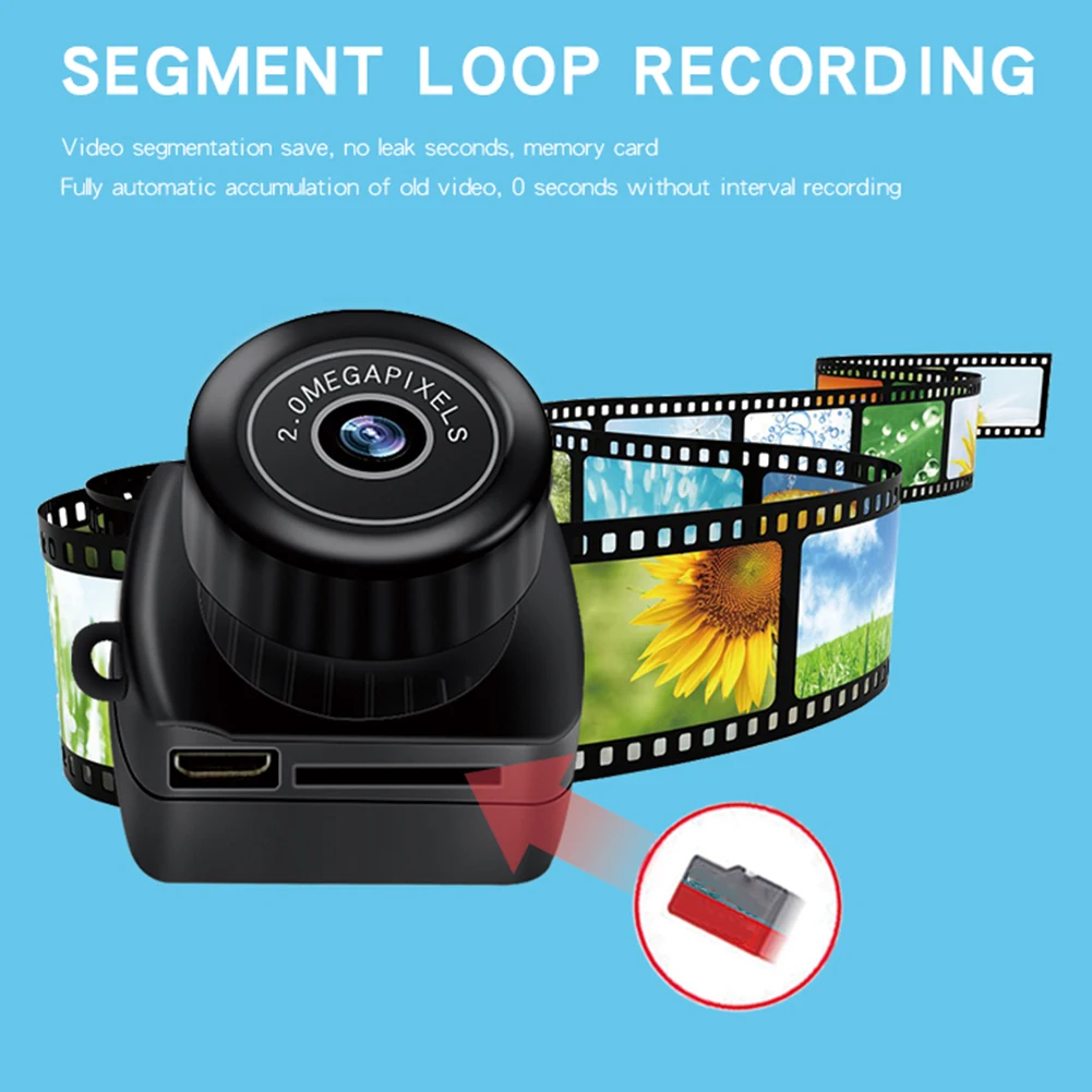 Mini Portable Camera Video Audio Recorder Camcorder 9