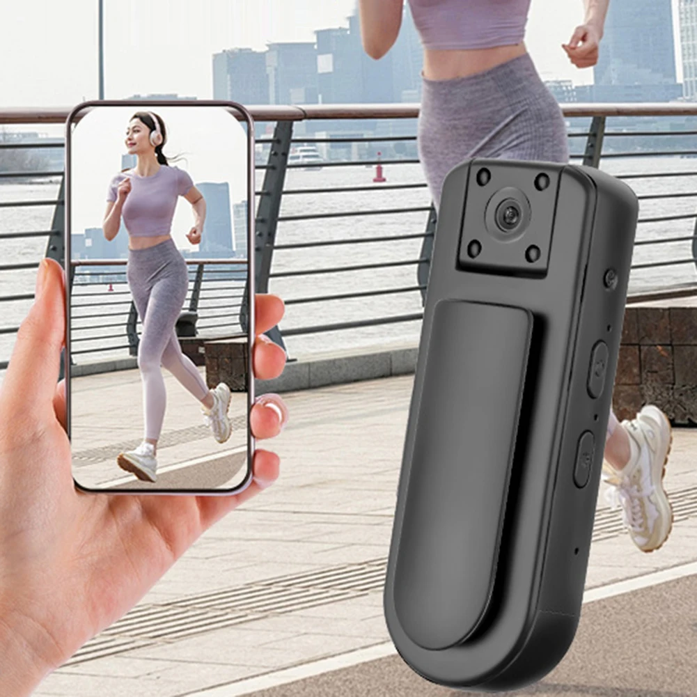 HD 1080P Portable Body Worn Cam with Night Vision and Audio 12