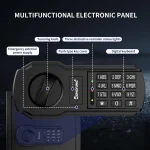 83 Keys Wall Safe with Sensor Light Emergency Power Secure 2 | PricZone 83 Keys Wall Safe with Sensor Light Emergency Power Secure 2 | PricZone