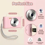 Funny Panda Pink Digital Camera 44Mp 1080P Vlogging 4 | PricZone Funny Panda Pink Digital Camera 44Mp 1080P Vlogging 4 | PricZone