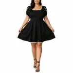 Lace Sleeveless VNeck Cocktail Dress Plus Size 6 | PricZone Lace Sleeveless V Neck Cocktail Dress Plus Size 6 | PricZone