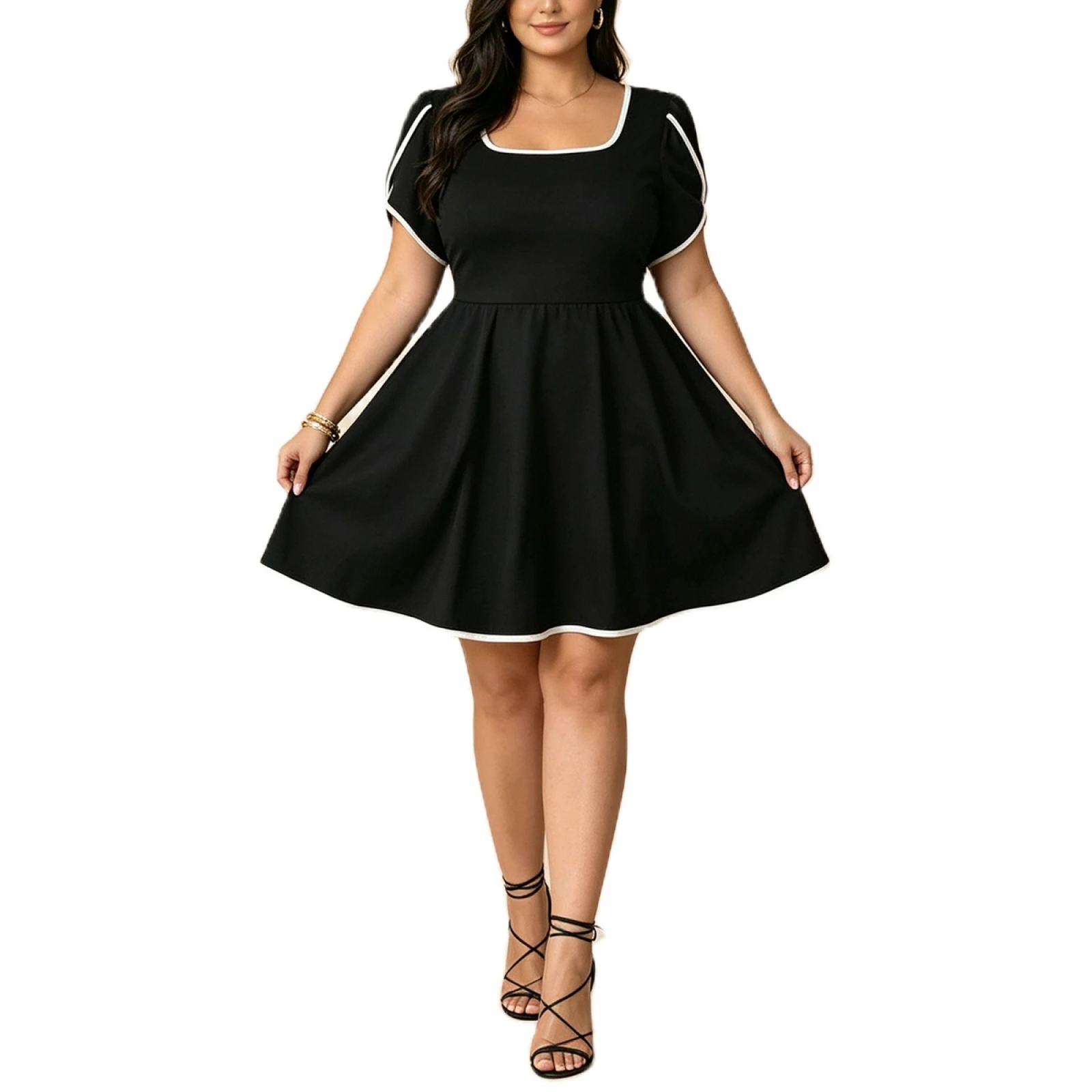 Lace Sleeveless VNeck Cocktail Dress Plus Size 6 | PricZone Lace Sleeveless V Neck Cocktail Dress Plus Size 6 | PricZone